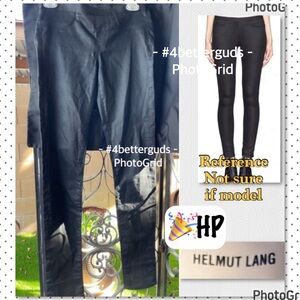 Helmut Lang Vintage Classic Skinny Straight Cotton Blend Jegging Legging Sz 26